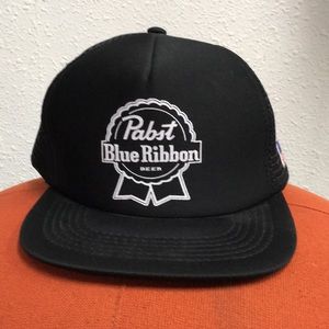 PBR snapback trucker hat